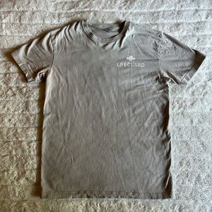 light grey lifeguard tee